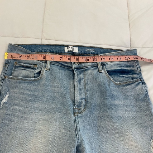 Kensie High Rise Skinny Jeans size 12/31 - Picture 3 of 8